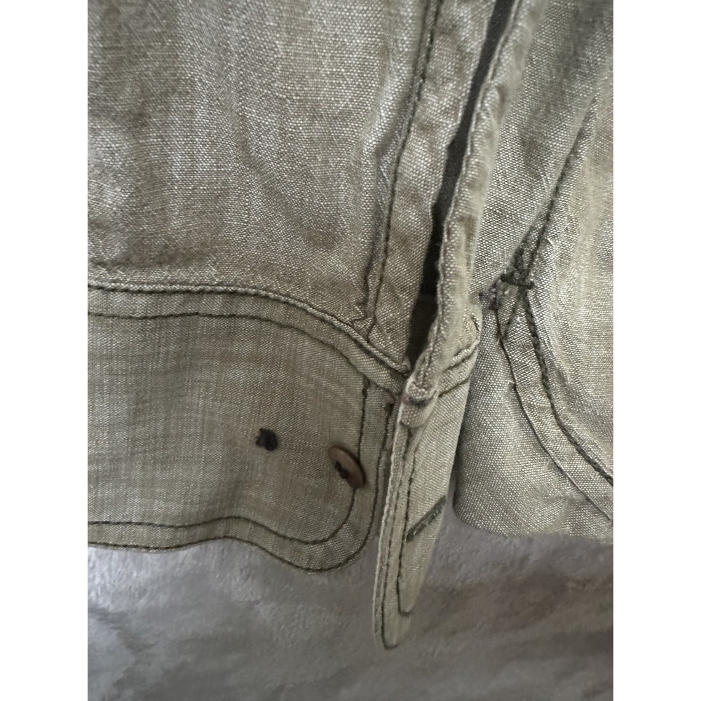 FCUK Shirt Mens Small Long Sleeve Button Down Workwear Casual Double Pocket - Picture 5 of 10
